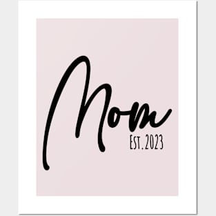 Mom Est. 2023 - 2 Posters and Art